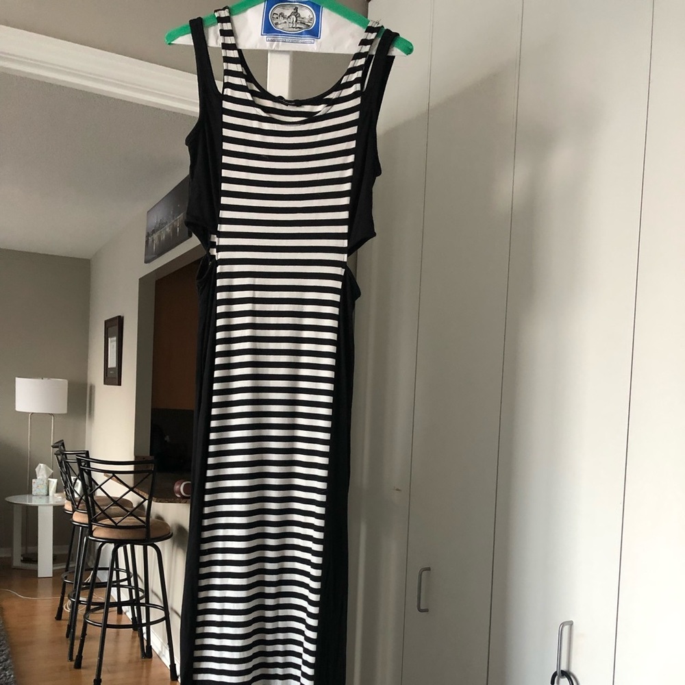 Striped Maxi Dress
